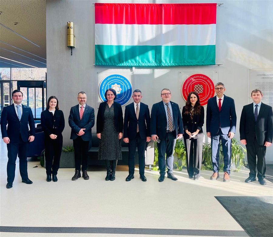 Macaristan Vergi ve Gümrük İdaresine Çalışma Ziyareti Gerçekleştirildi